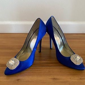 Blue Stilettos